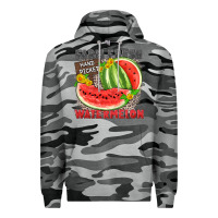 Slate Camo farm fresh watermelon Premium Hoodie - Zillion Design Studio