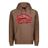 Chestnut Feeling Loved Valentine's Day Premium Hoodie - RanaPortraitStore