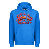 True Royal Feeling Loved Valentine's Day Premium Hoodie - RanaPortraitStore