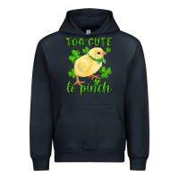 Navy Too Cute To Pinch Chick Urban Hoodie - RanaPortraitStore