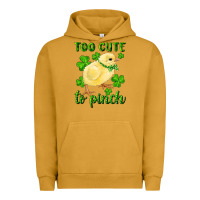 Pigment Peanut Butter Too Cute To Pinch Chick Urban Hoodie - RanaPortraitStore