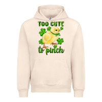 Sandshell Too Cute To Pinch Chick Urban Hoodie - RanaPortraitStore