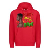 Red black men are dope black man Premium Hoodie - texasbilliewilder
