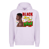 Lilac black men are dope black man Premium Hoodie - texasbilliewilder