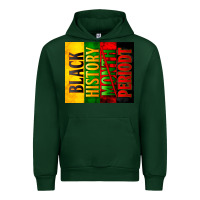 Forest Green black history month periodt Urban Hoodie - Zillion Design Studio