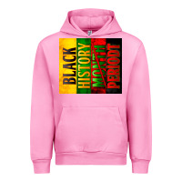 Fuchsia Pink black history month periodt Urban Hoodie - Zillion Design Studio