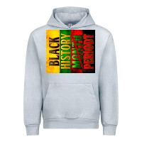 Heather Grey black history month periodt Urban Hoodie - Zillion Design Studio