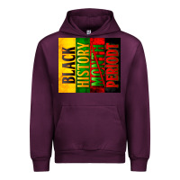 Mauve Wine black history month periodt Urban Hoodie - Zillion Design Studio
