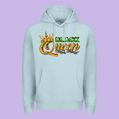 Black Queen Premium Hoodie Designed By Texasbilliewilder