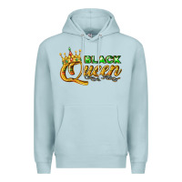 Blue Mist black queen Premium Hoodie - texasbilliewilder