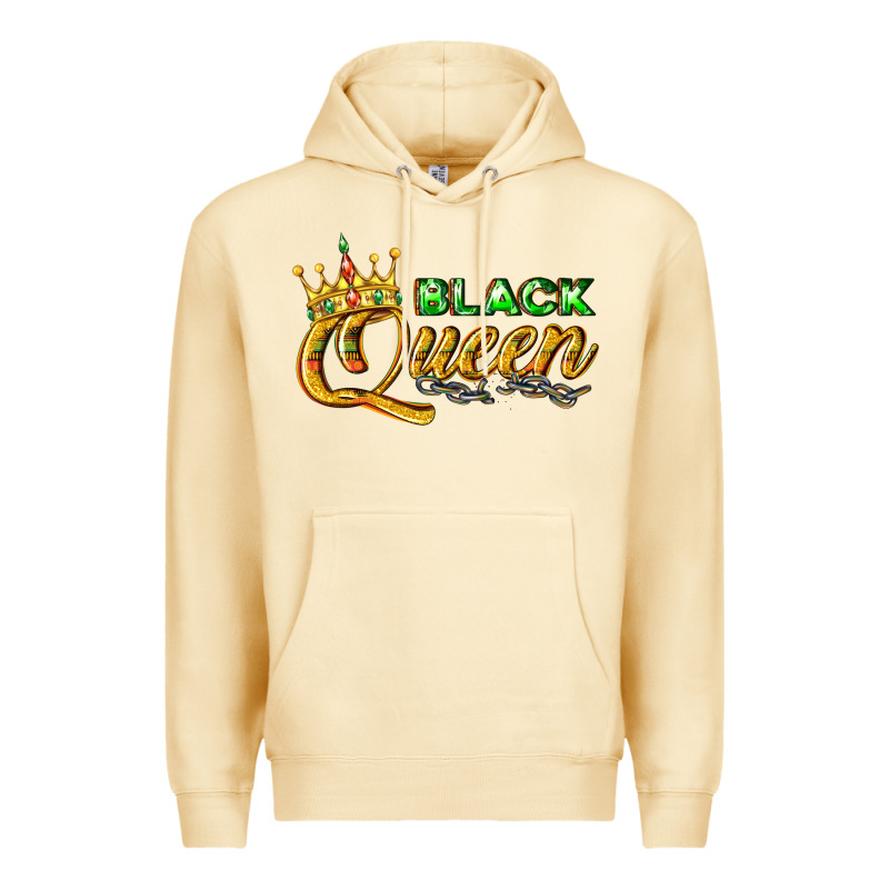 Black Queen Premium Hoodie by texasbilliewilder | Teevron