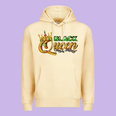 Black Queen Premium Hoodie Designed By Texasbilliewilder