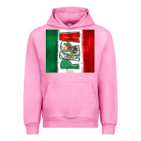 Fuchsia Pink mexico papa Urban Hoodie - Zillion Design Studio