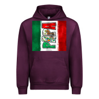 Mauve Wine mexico papa Urban Hoodie - Zillion Design Studio