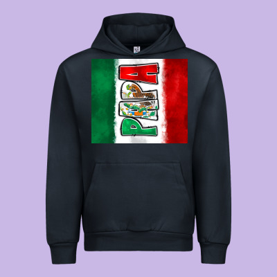 Mexico Papa Urban Hoodie Designed By Zillion Design Studio