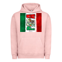 Pigment Salmon mexico papa Urban Hoodie - Zillion Design Studio