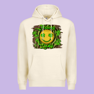 Feeling Lucky Premium Hoodie Designed By Ranaportraitstore