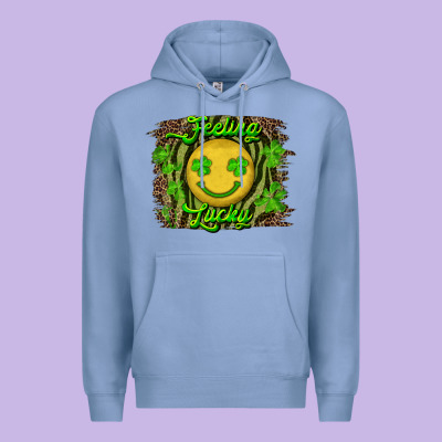 Feeling Lucky Premium Hoodie Designed By Ranaportraitstore