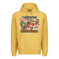 Antique Gold farm fresh strawberries Premium Hoodie - Zillion Design Studio