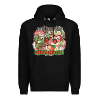 Black farm fresh strawberries Premium Hoodie - Zillion Design Studio