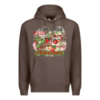Coffee farm fresh strawberries Premium Hoodie - Zillion Design Studio