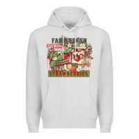 Dove Grey farm fresh strawberries Premium Hoodie - Zillion Design Studio