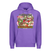 Purple farm fresh strawberries Premium Hoodie - Zillion Design Studio