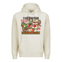 Oatmeal Heather farm fresh strawberries Premium Hoodie - Zillion Design Studio