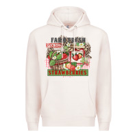 Pale Pink farm fresh strawberries Premium Hoodie - Zillion Design Studio