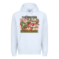 White farm fresh strawberries Premium Hoodie - Zillion Design Studio