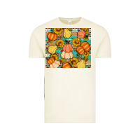 Vintage Arctic pumpkin sunflowers leaves Vintage Tee - Artiststas