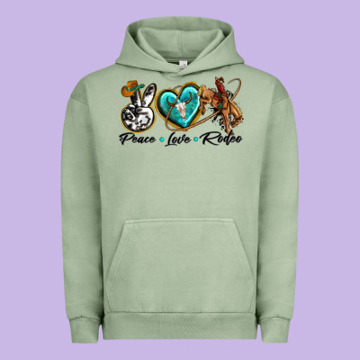 Urban Hoodie peace love rodeo