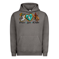 Pigment Tornado peace love rodeo Urban Hoodie - texasbilliewilder