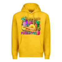 Lemon farm fresh pineapple Premium Hoodie - Zillion Design Studio