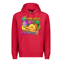 Cardinal farm fresh pineapple Premium Hoodie - Zillion Design Studio
