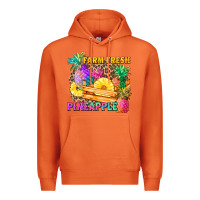 Carrot farm fresh pineapple Premium Hoodie - Zillion Design Studio