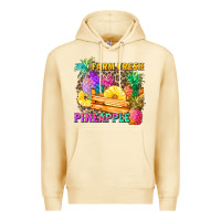 Pina Colada farm fresh pineapple Premium Hoodie - Zillion Design Studio