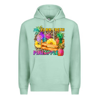 Seafoam farm fresh pineapple Premium Hoodie - Zillion Design Studio