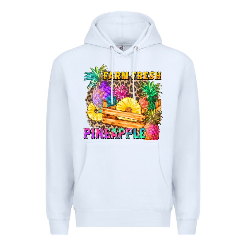 Farm Fresh Pineapple Premium Hoodie by Zillion Design Studio | Teevron