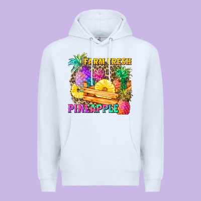 Farm Fresh Pineapple Premium Hoodie Designed By Zillion Design Studio