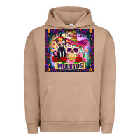 Pigment Burro dia de los muertos Urban Hoodie - Zillion Design Studio