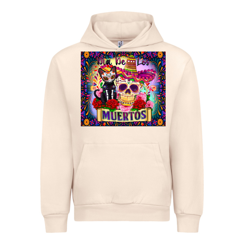 Dia De Los Muertos Urban Hoodie by Zillion Design Studio | Teevron