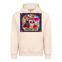 Sandshell dia de los muertos Urban Hoodie - Zillion Design Studio