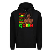 Black black queen quotes juneteenth Premium Hoodie - texasbilliewilder