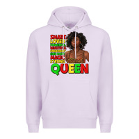 Lilac black queen quotes juneteenth Premium Hoodie - texasbilliewilder