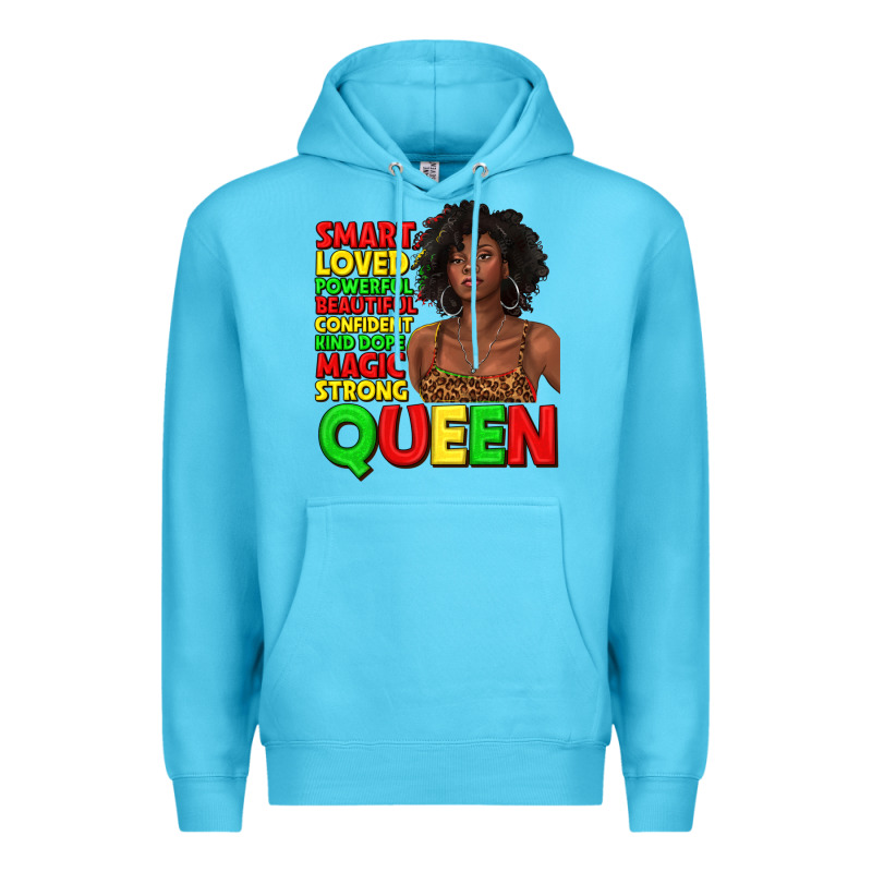 Black Queen Quotes Juneteenth Premium Hoodie by texasbilliewilder | Teevron