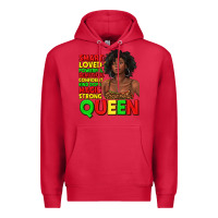 Cardinal black queen quotes juneteenth Premium Hoodie - texasbilliewilder