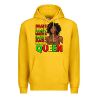 Lemon black queen quotes juneteenth Premium Hoodie - texasbilliewilder