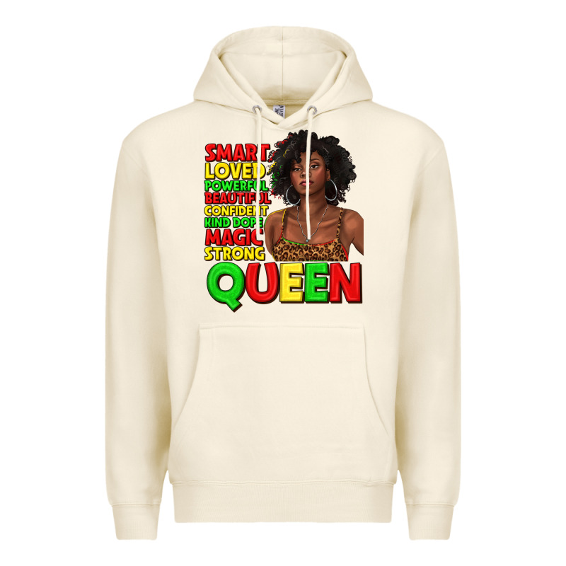 Black Queen Quotes Juneteenth Premium Hoodie by texasbilliewilder | Teevron