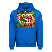 Cobalt viva mexico Urban Hoodie - Zillion Design Studio